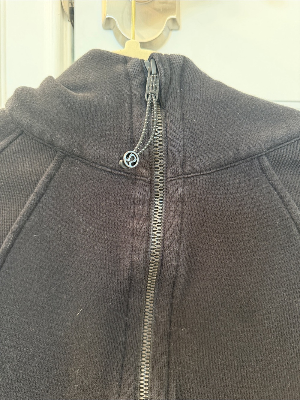 lululemon athletica Black Half-Zip scuba Sweatshirt - Picture 2 of 4
